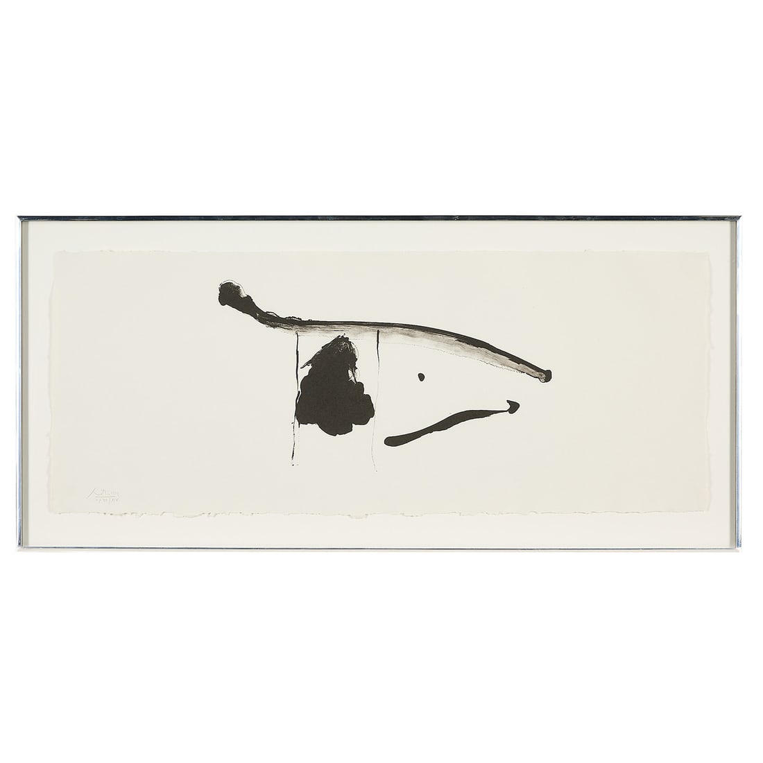 Robert Motherwell "Black Concentrated" Lithograph (1 of 4)
