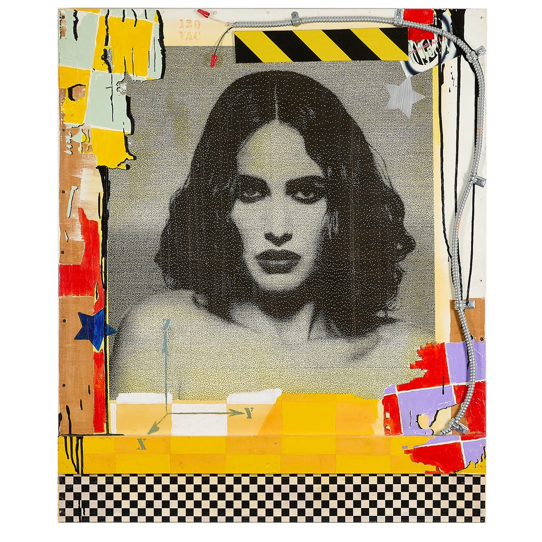 David Deak Mixed Media Pop Art 1996 (1 of 6)