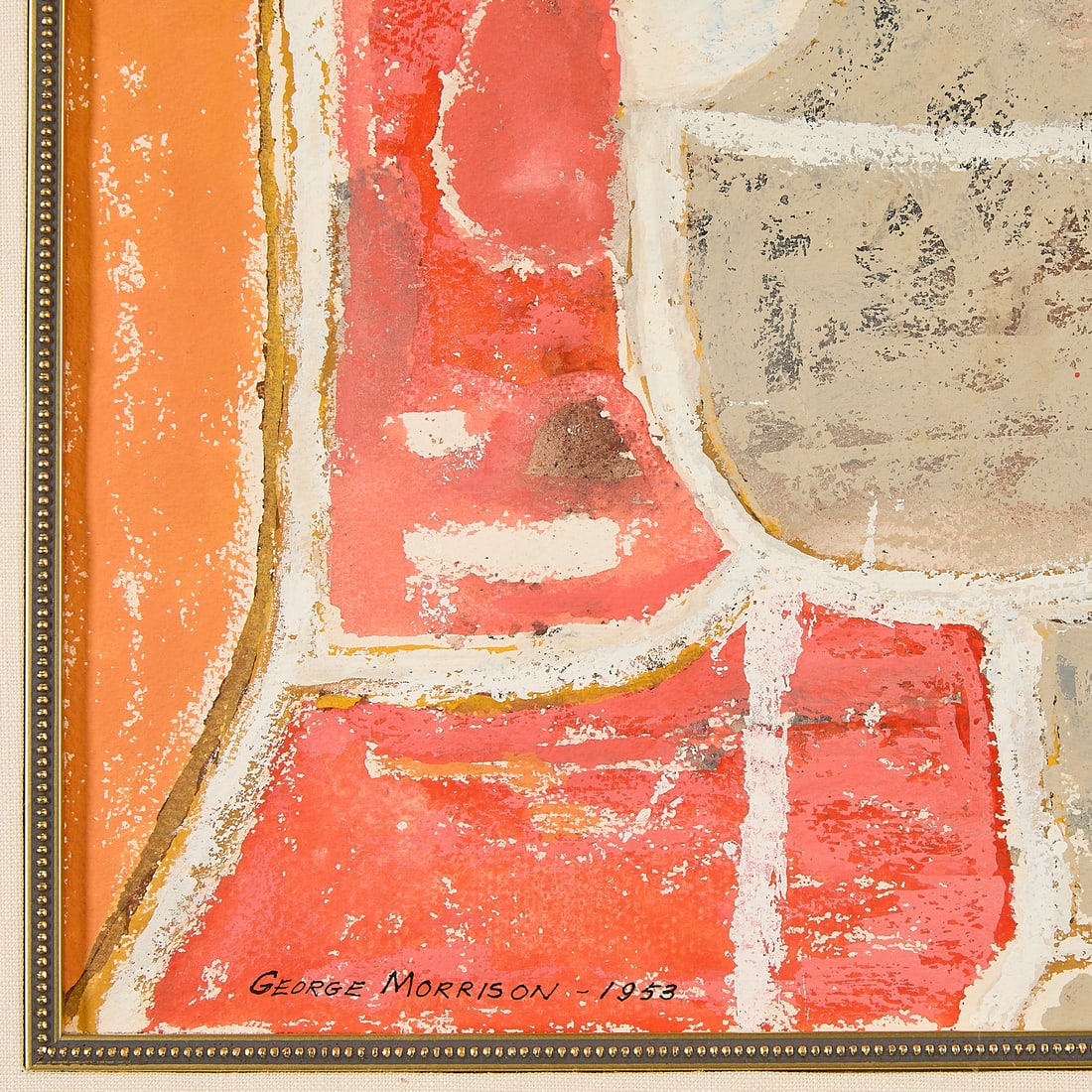 George Morrison "Luminous Landscape" Painting 1953 - 4