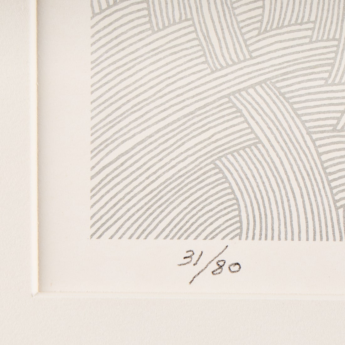 George Morrison Untitled Lithograph 1986 - 5