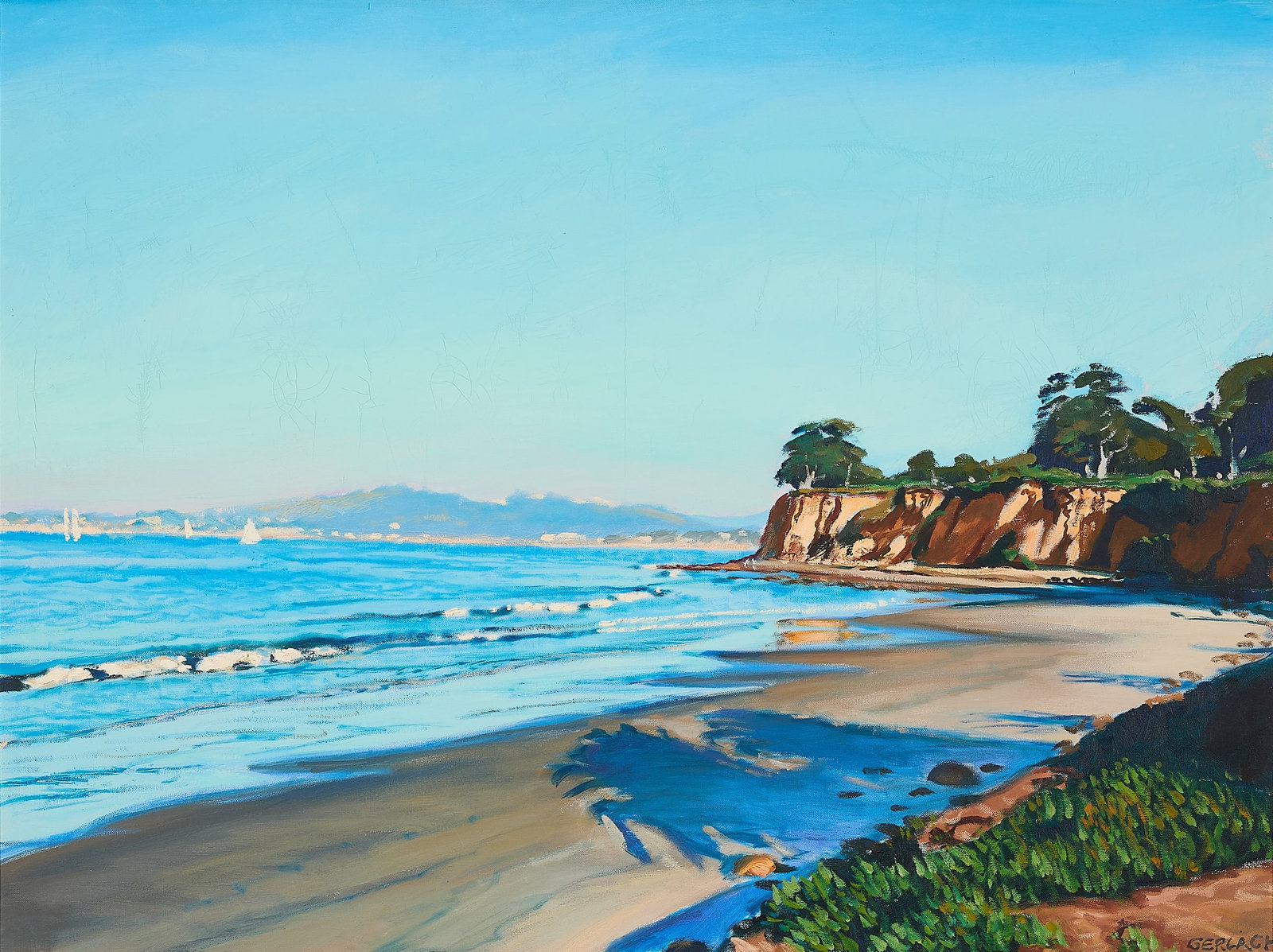 Christopher Gerlach Coastal Landscape Painting (1 of 7)