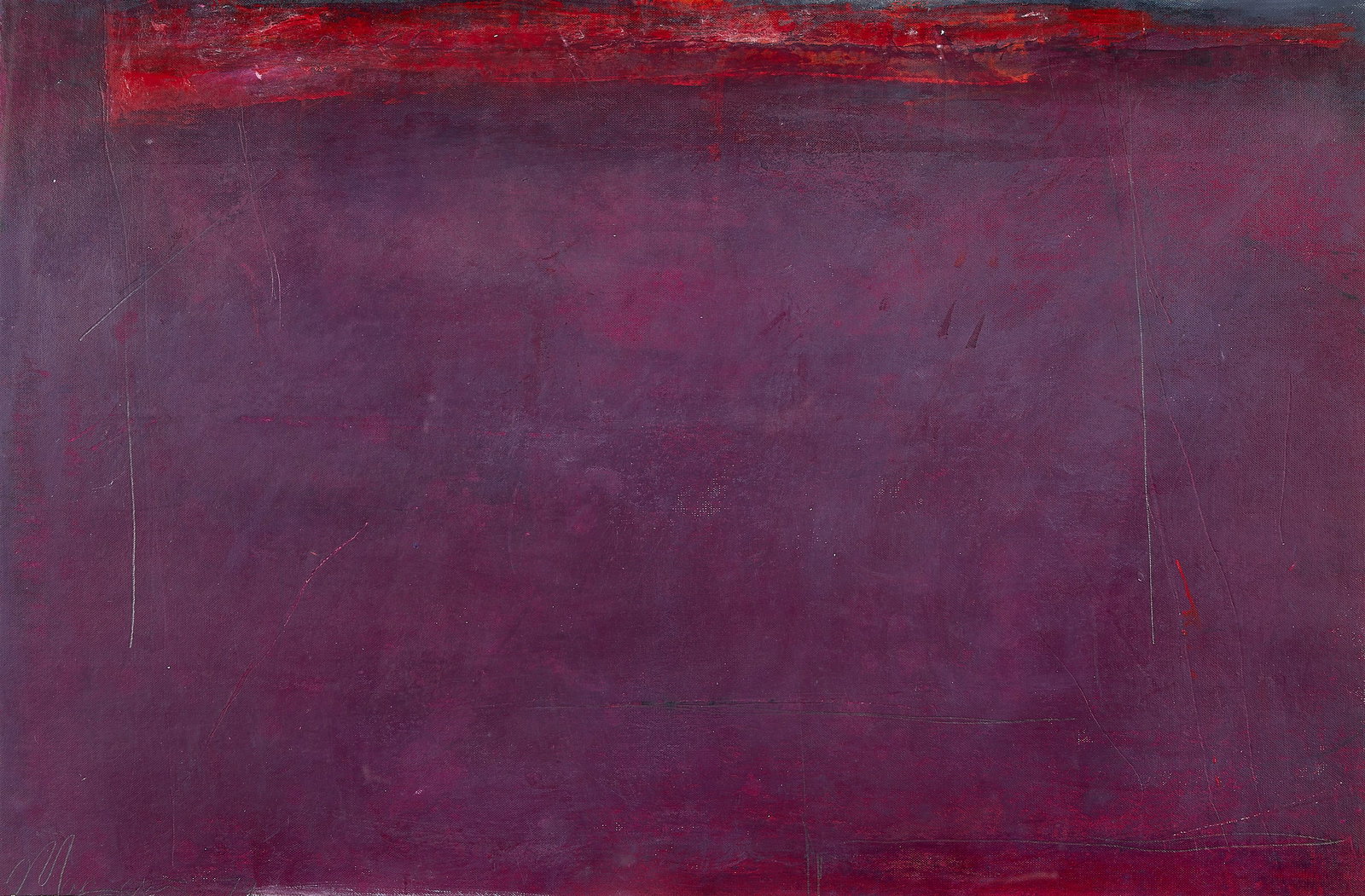 Tony Magar "The Seasons" Acrylic Painting 1979 (1 of 5)