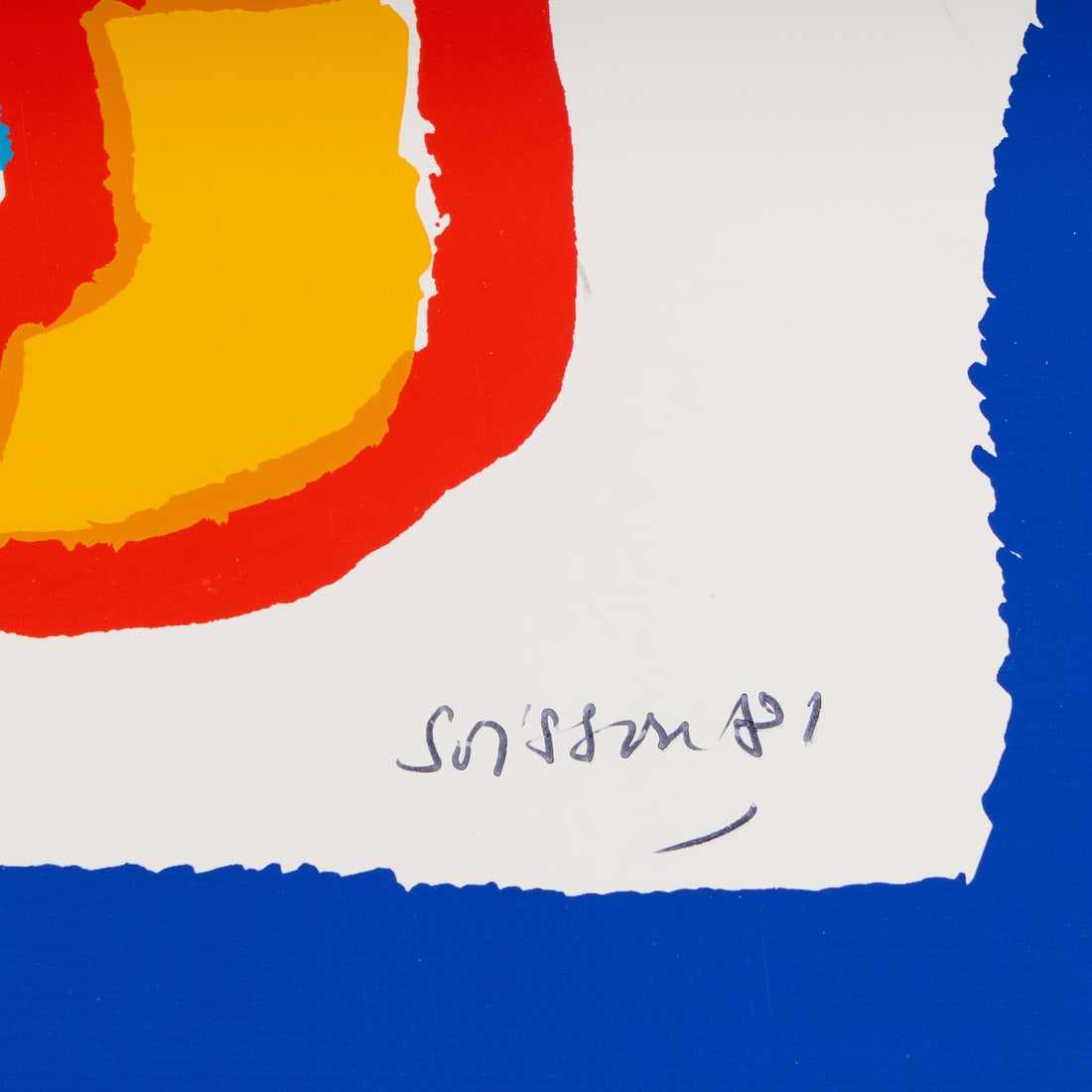 Jacques Soisson "Hurle Lume" Serigraph 1981 - 2