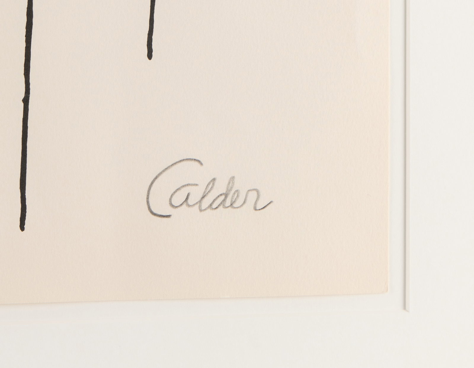 Alexander Calder "Rain" Lithograph - 2