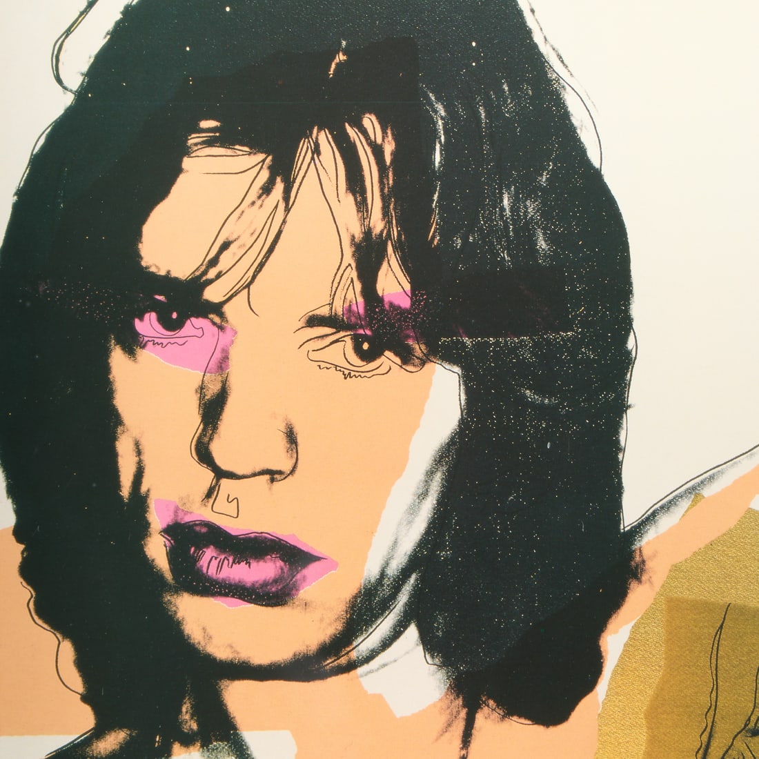 Andy Warhol "Mick Jagger" Lithograph - 2