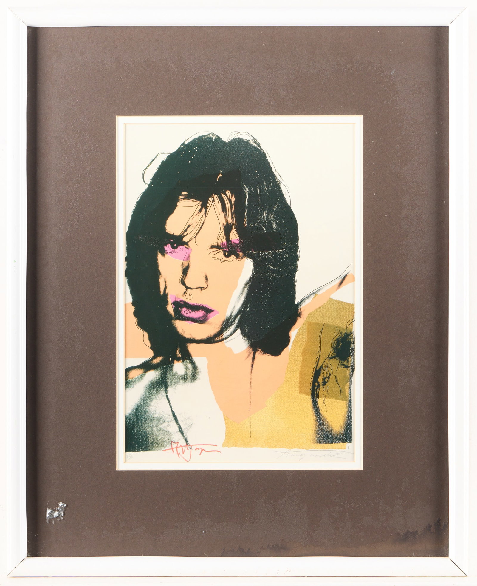 Andy Warhol "Mick Jagger" Lithograph - 5