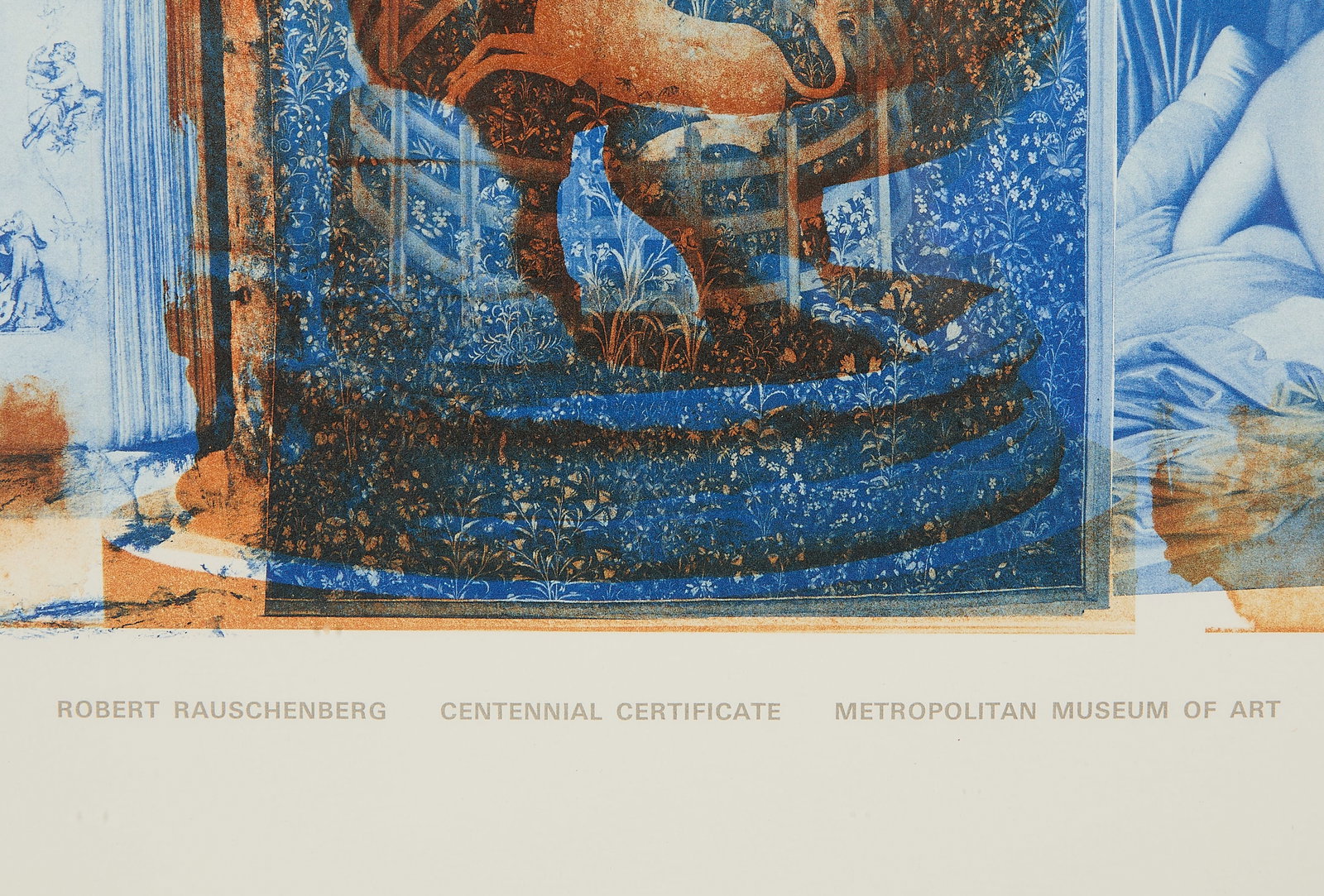 Robert Rauschenberg "Centennial MMA" Lithograph - 4