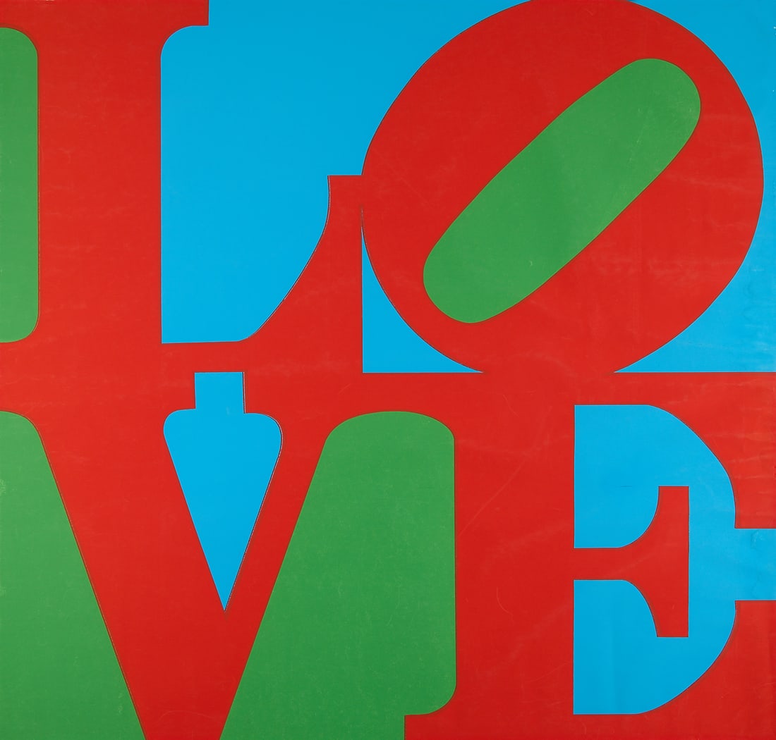 Robert Indiana "LOVE" Screenprint (1 of 8)