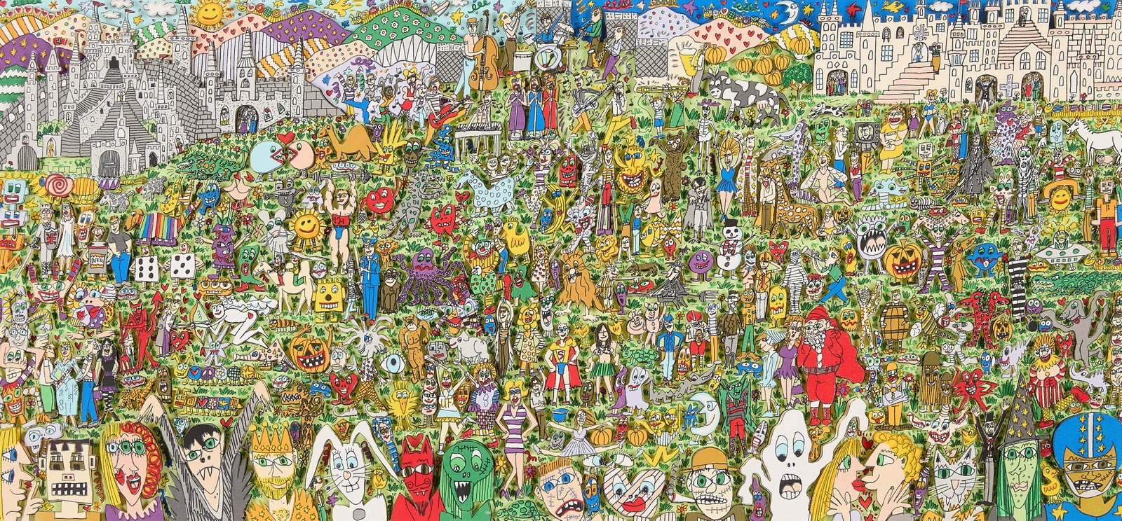 James Rizzi "We All Have Something to Offer" Print (1 of 8)