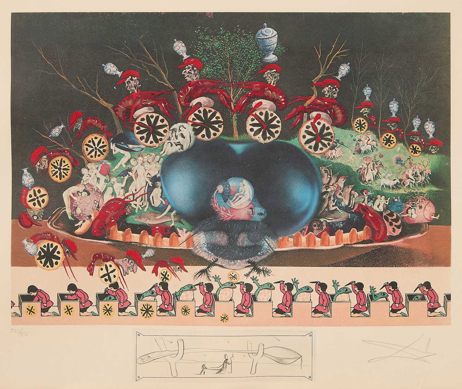 Salvador Dali "L'Atavisme" Lithograph (1 of 8)