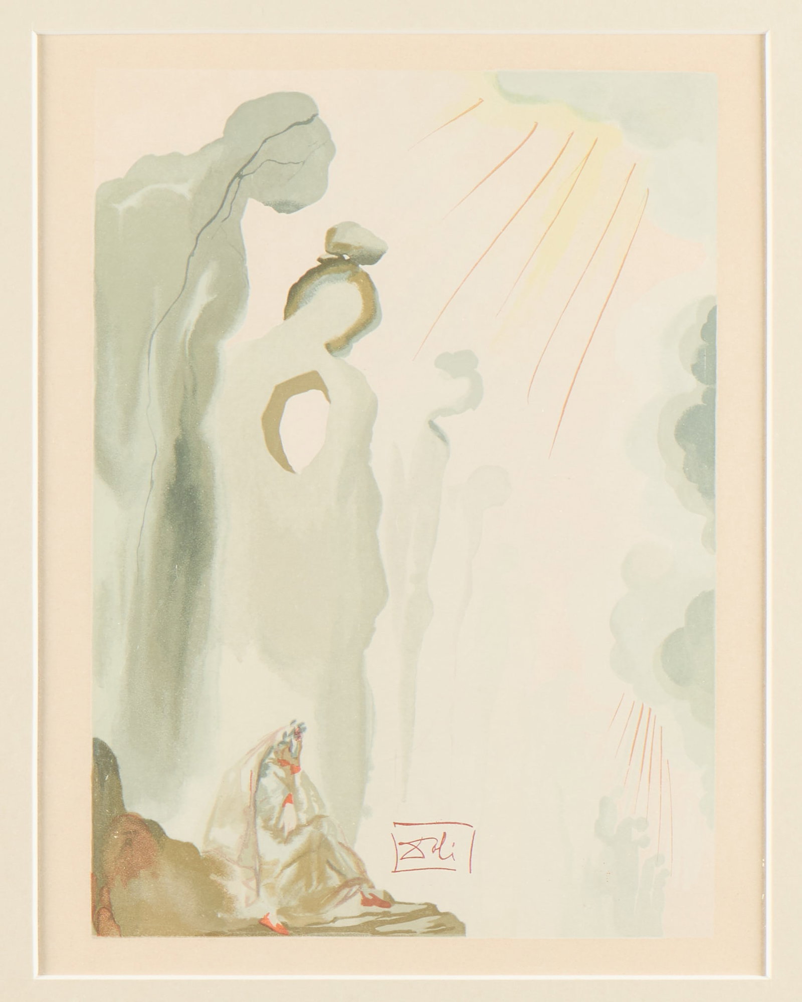 Aft. Dali "Second Terrace" Divine Comedy Engraving (1 of 5)