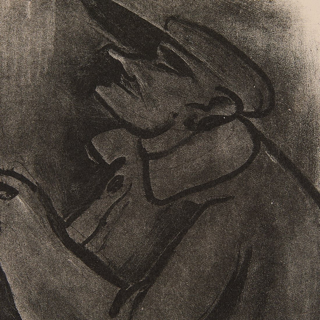 2 Adolf Dehn Expressionist Lithograph Prints - 8