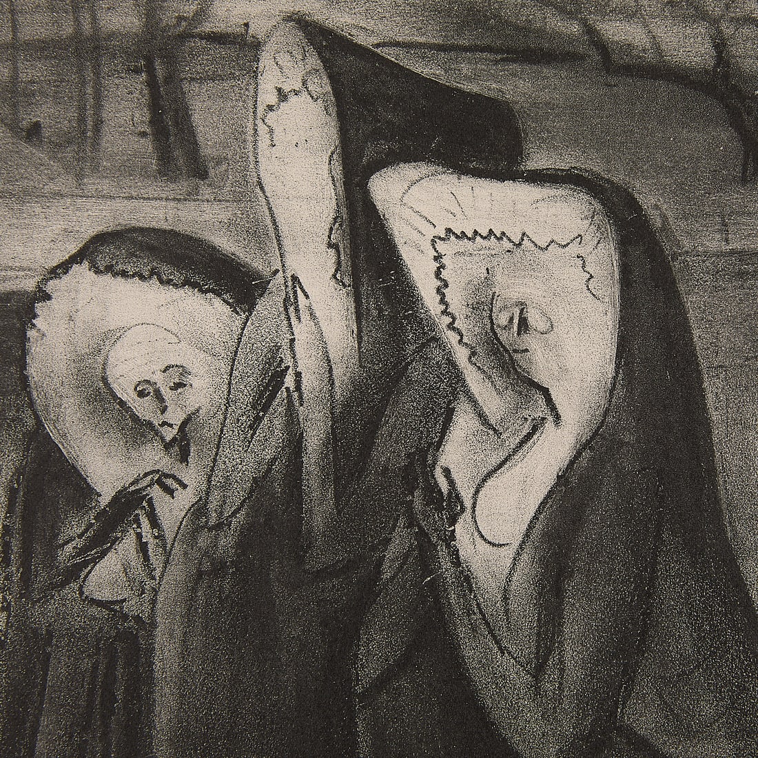 2 Adolf Dehn Expressionist Lithograph Prints - 9