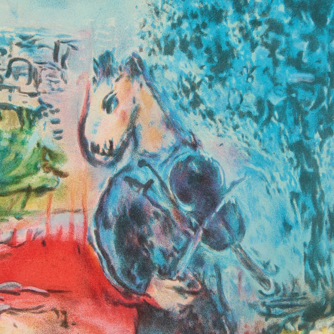 Marc Chagall "Eiffel Tower Serenade" Lithograph - 3