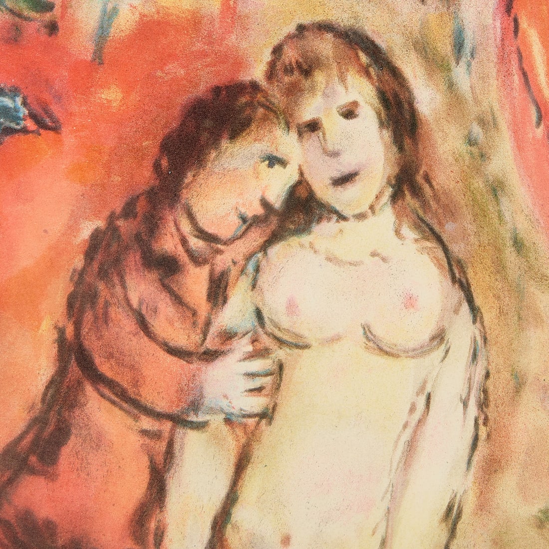 Marc Chagall "Eiffel Tower Serenade" Lithograph - 4