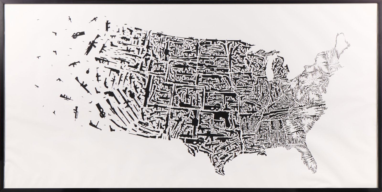 Eli Miller "Guns" Digital Print - 3