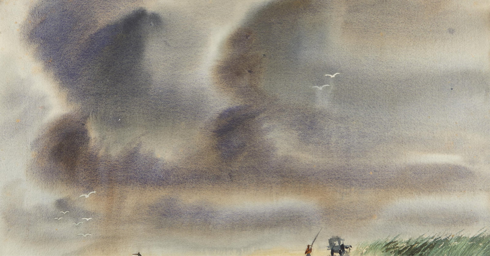 C. Robert Perrin Double-Sided Painting - 2