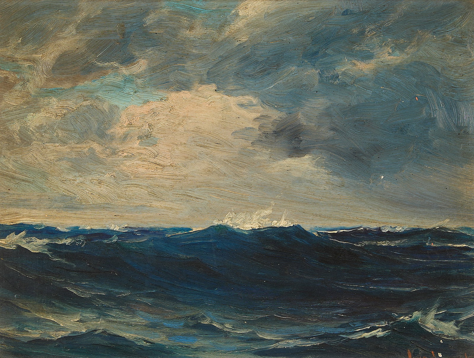 Leon Lundmark Seascape Oil Painting (1 of 5)