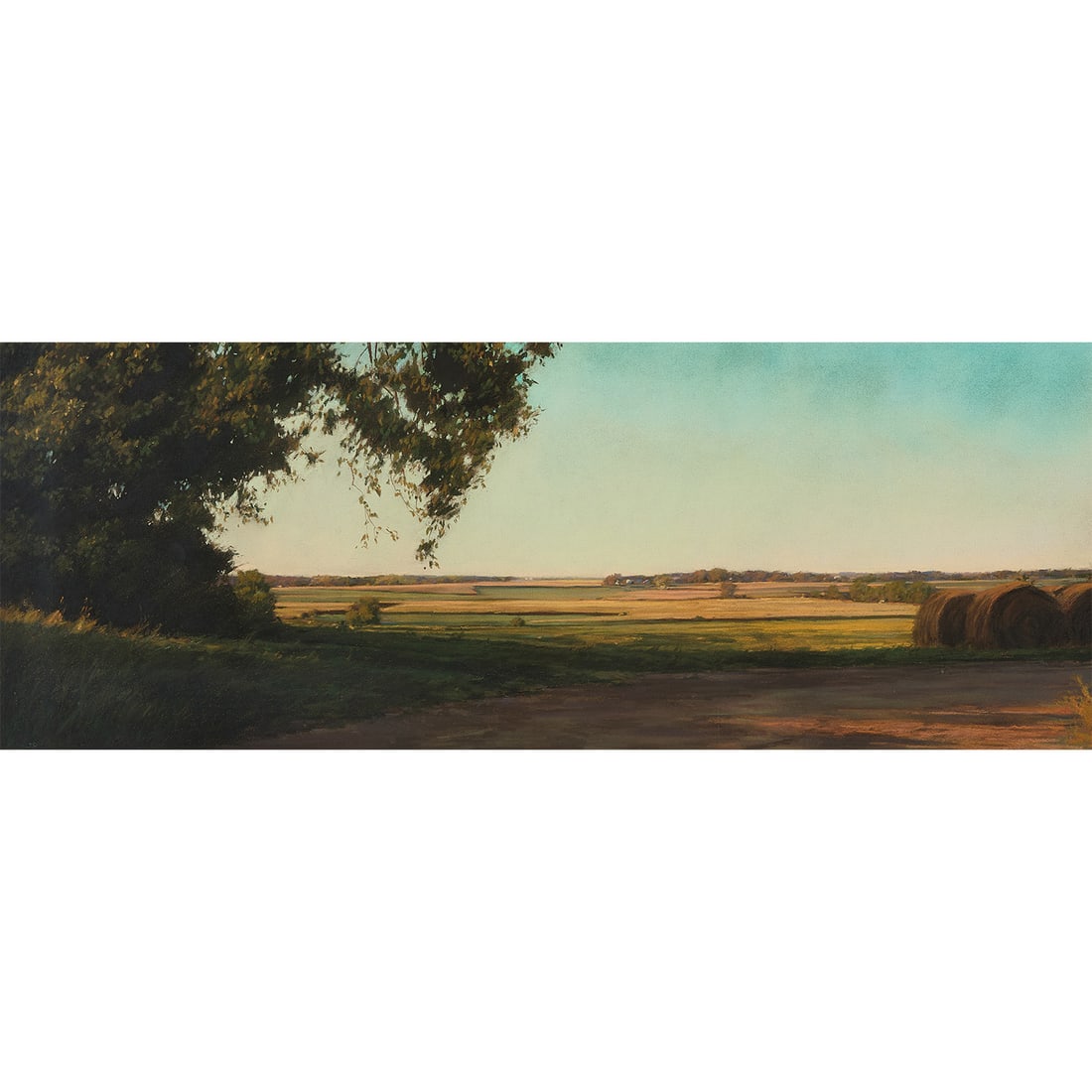 John Preston "Cedar Township - View North" Drawing (1 of 7)