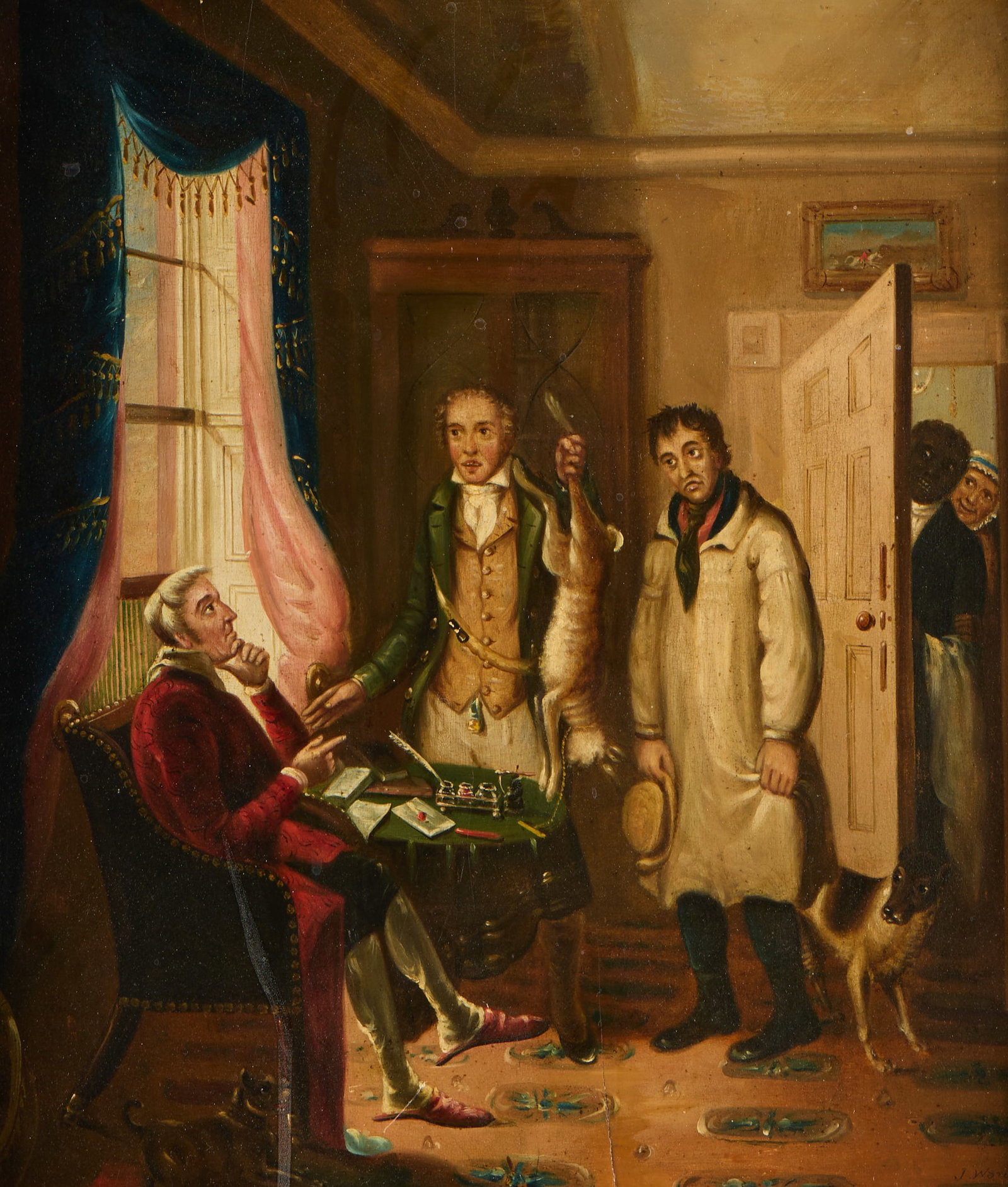 James Ward After William Kidd "Poacher" Painting (1 of 6)