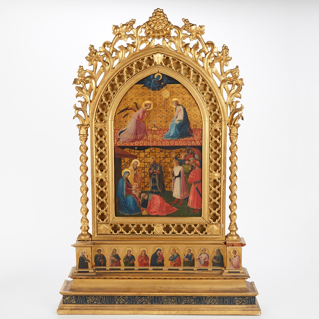 After Fra Angelico Annunciation & Adoration Panel (1 of 7)