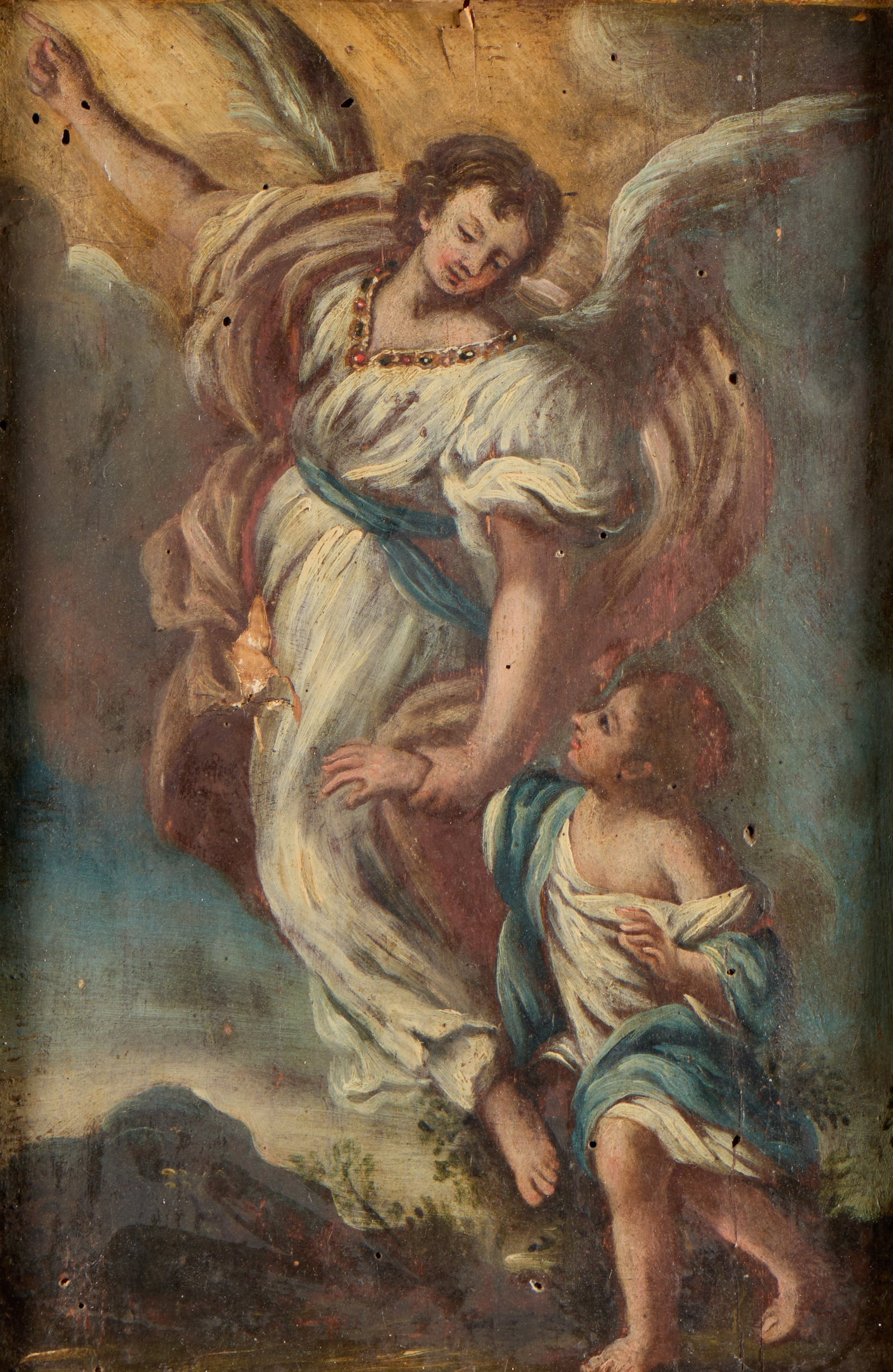 After Pietro da Cortona Old Master Oil Painting (1 of 4)