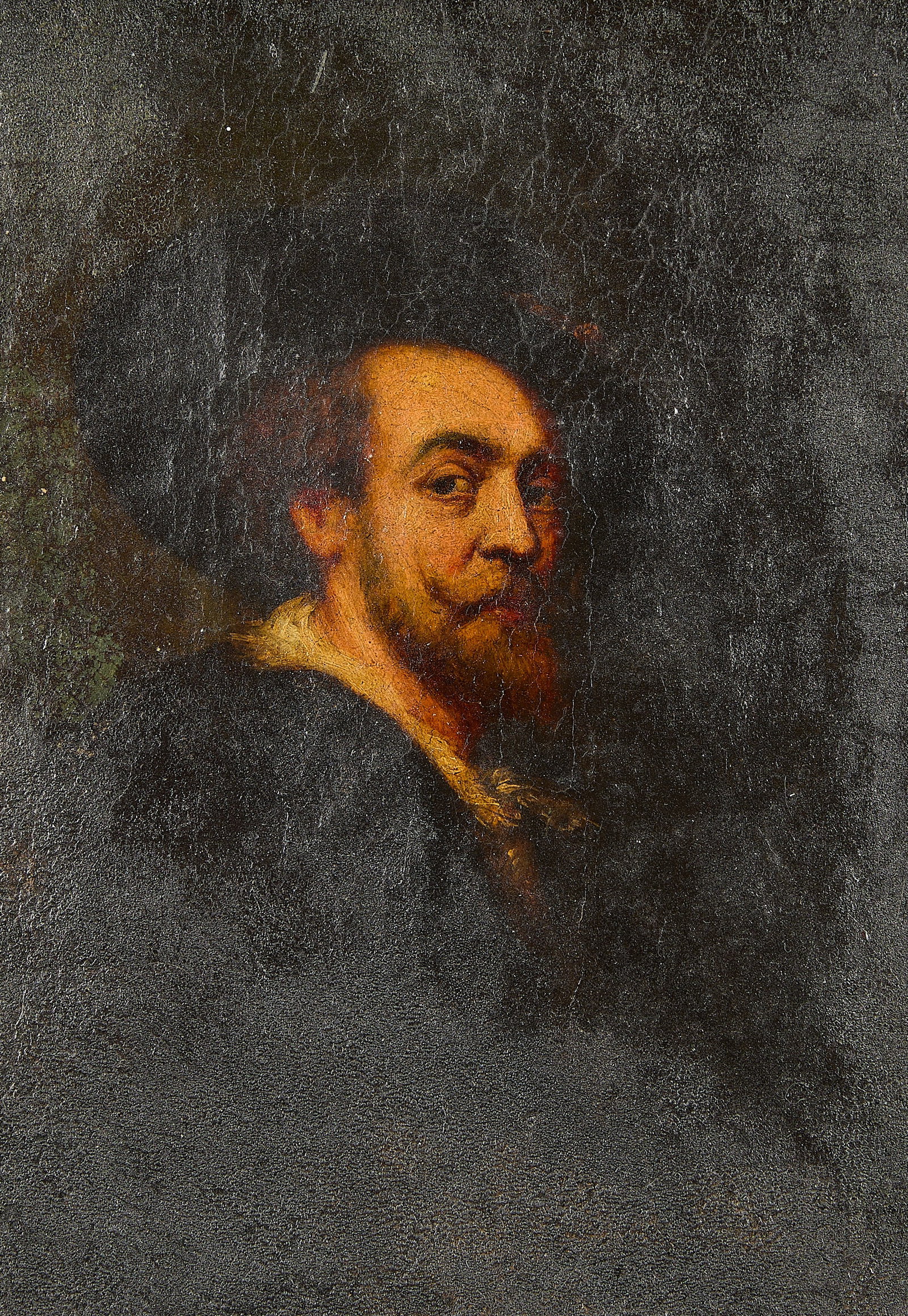 Aft. Peter Paul Rubens Self-Portrait Oil Painting (1 of 3)