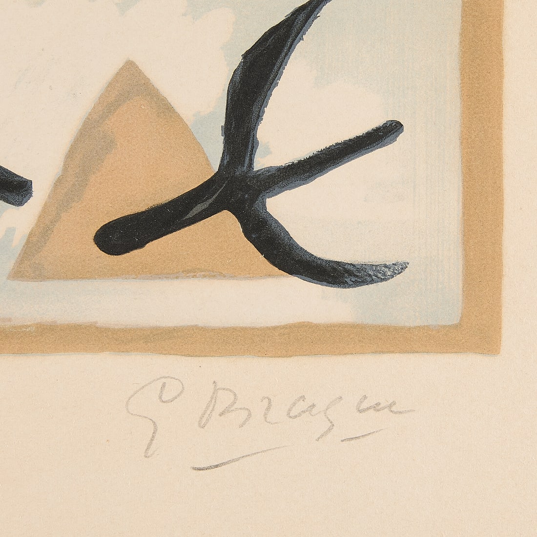 Georges Braque "Les Martinets" Lithograph - 3