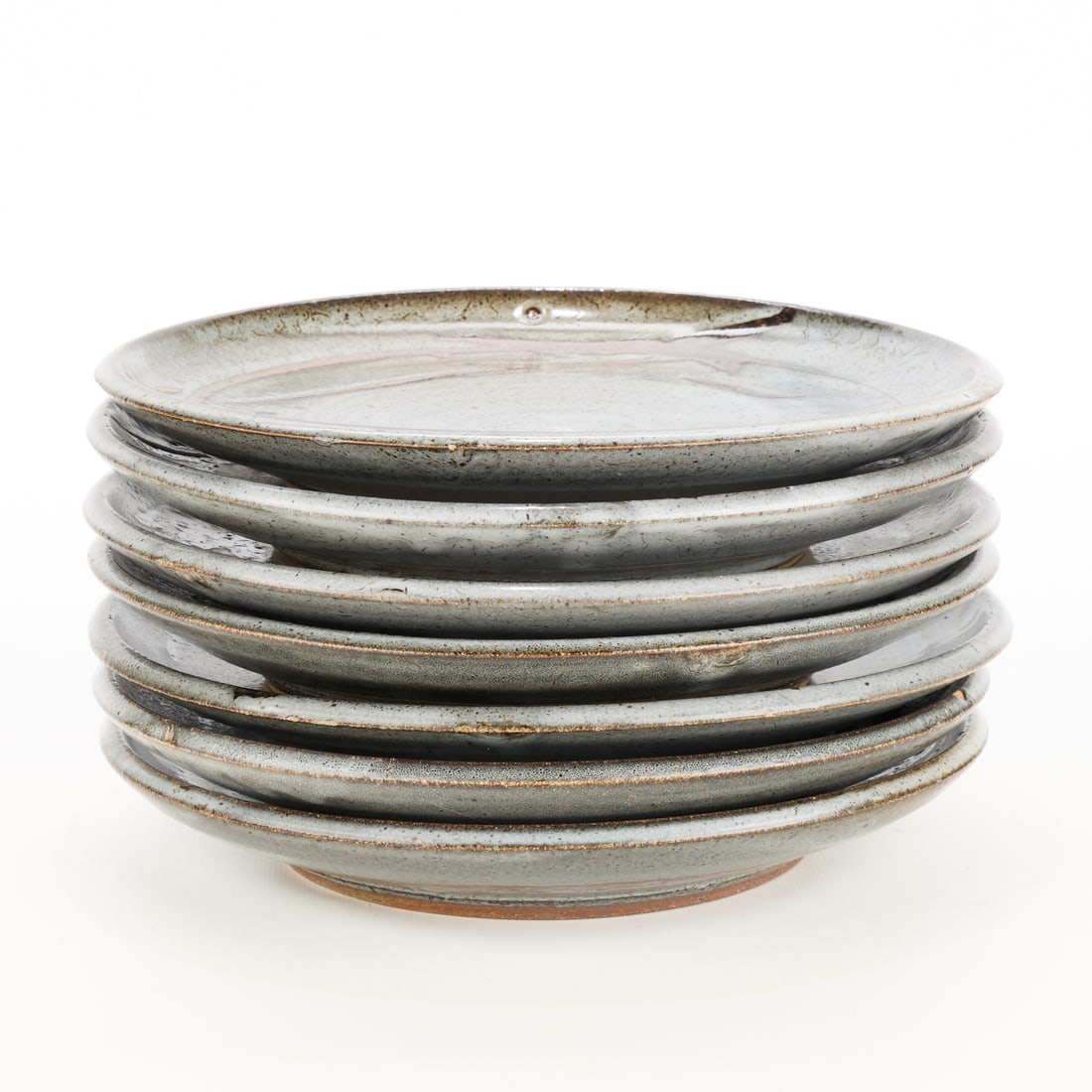 7 Warren MacKenzie Studio Pottery Plates - 4