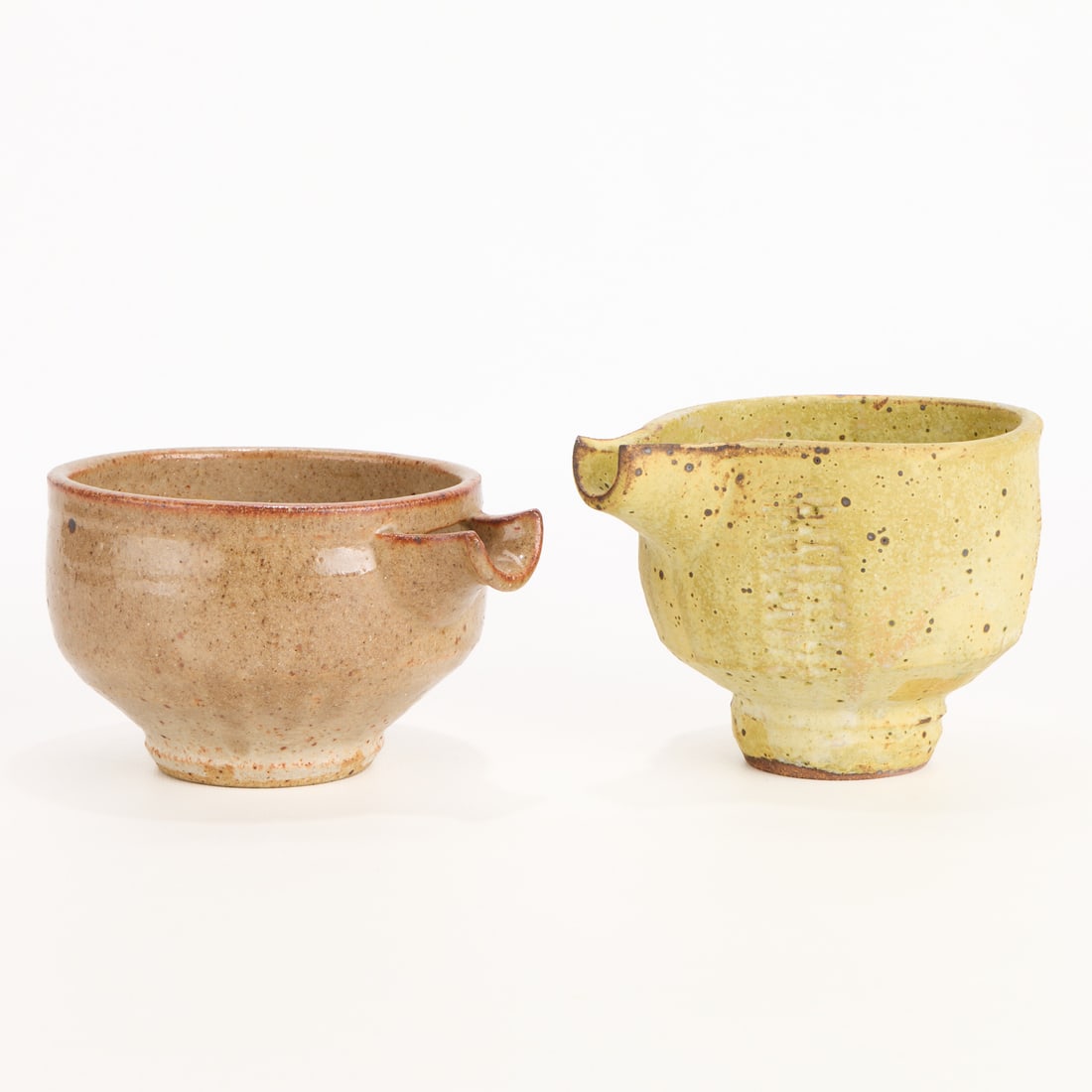 2 Warren MacKenzie Pottery Pouring Bowls - Marked (1 of 5)