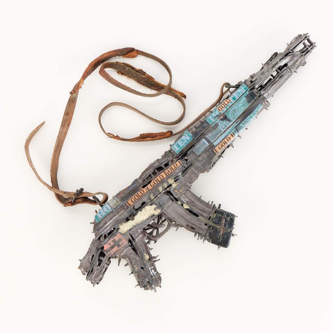 Laszlo Fekete "Machine Pistol I" Ceramic Sculpture (1 of 5)