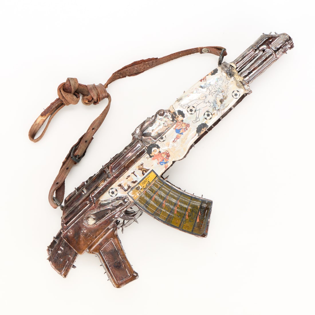Laszlo Fekete "Machine Pistol" Ceramic Sculpture (1 of 5)