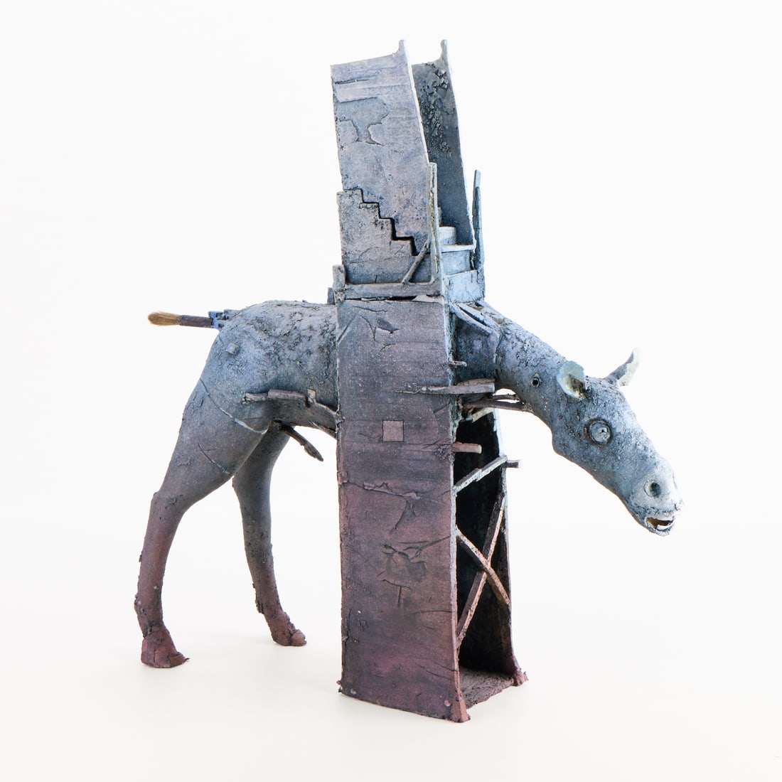Herman Muys "Standing Figure" Ceramic Sculpture (1 of 6)