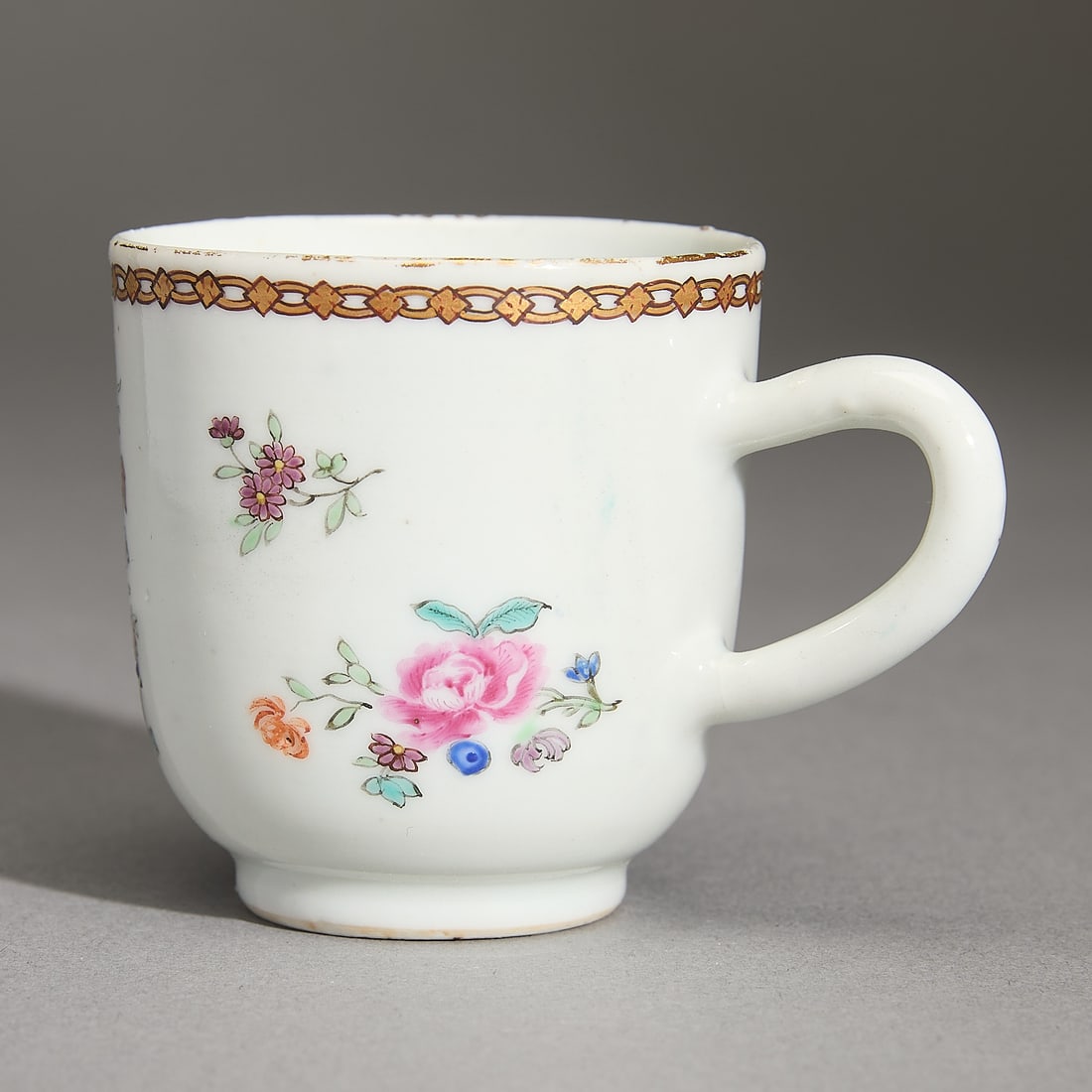 Chinese Armorial Coffee Cup & Saucer - Henchman - 4