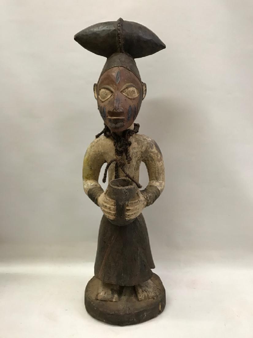 African Art Shango Yoruba Statue, Nigeria (1 of 5)