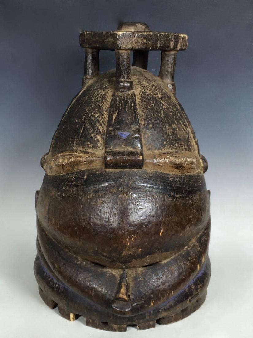 African Art Mende Helmet Mask, Sierra Ledne (1 of 10)
