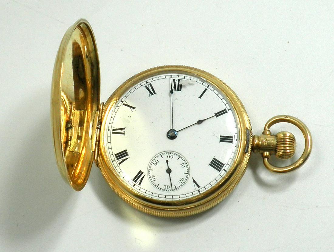 pocket watch with lid