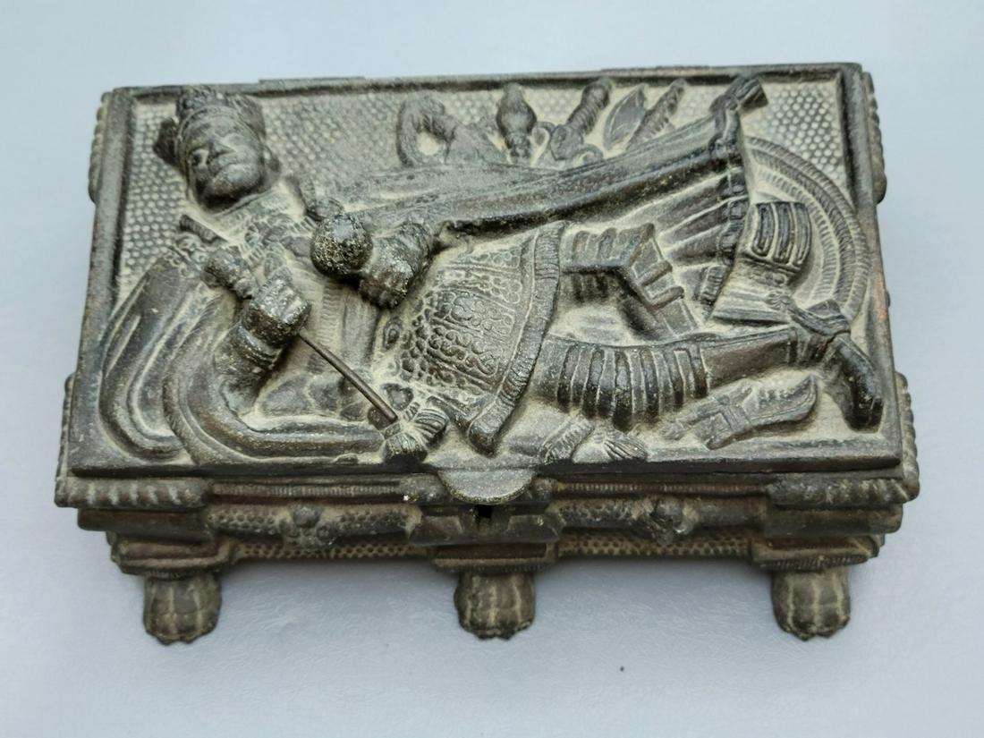 Polish Souvenir Grand Tour Jewellery Box - Burial Coffin of the King of Poland from the 16th (1 of 8)