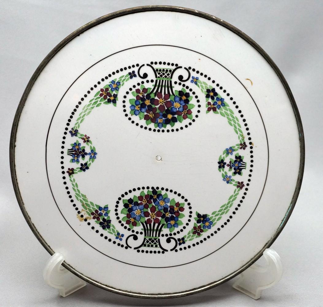 Fine Art Nouveau Porcelain Plate Made by Gebruder Mehner (1 of 4)
