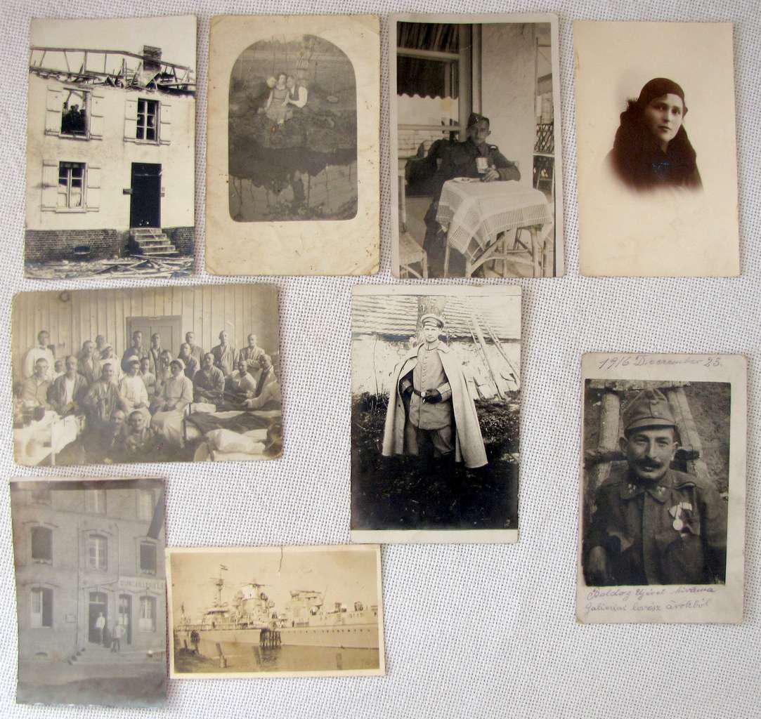 Austria-Hungary 9 Antique photos of Jewish people, including WWI photos: Austria-Hungary 9 Antique photos of Jewish people, including WWI photos PC size and less. Different condition.