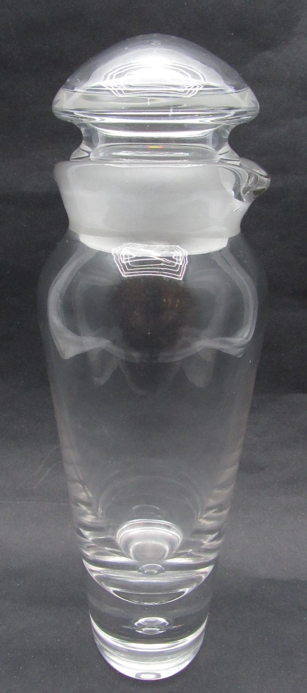A Fine Swedish Glass Vase Made by Oreffors Designed by Victor Emanuel Lindstrand (1 of 10)