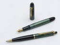 Set of Fountain pen + ballpoint pen made by Pelikan, models 140+450