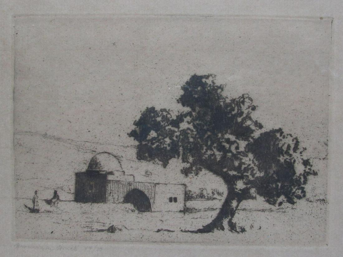 Hermann Struck (1876-1944), Rachel's Tomb (1 of 3)