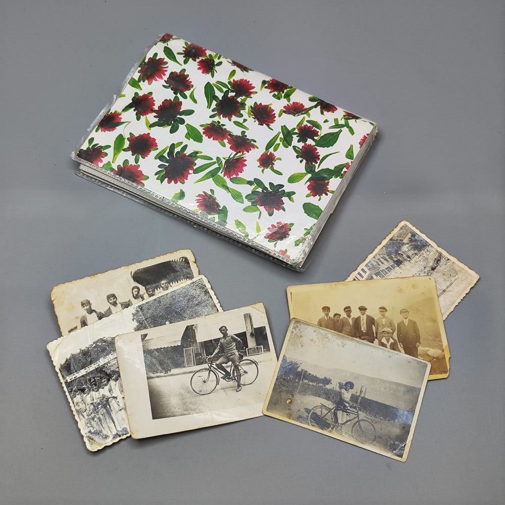 An interesting and eclectic collection of 30 mandated photographs: An interesting and eclectic collection of 30 mandated photographs, including, among other things, a photograph of the Jewish arranger and conductor Roman Messing, photographs of pioneers at work: labo