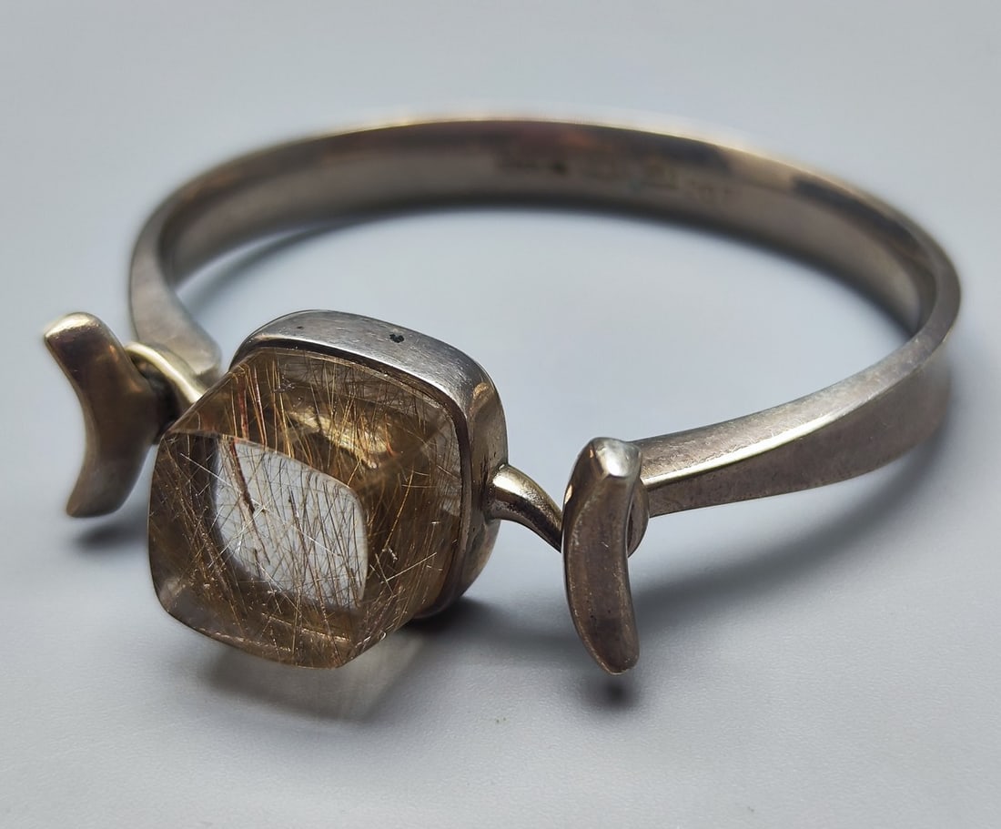 925 sterling silver bracelet made by Georg Jensen Torun (1 of 4)