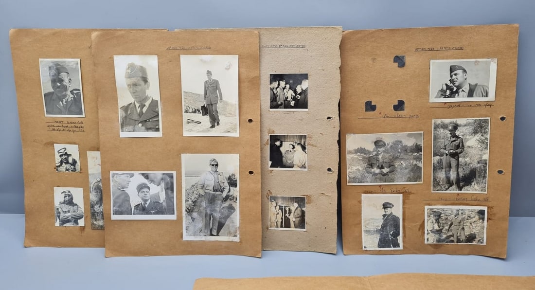 An interesting assortment of original photographs of senior Israeli and foreign personalities (1 of 7)
