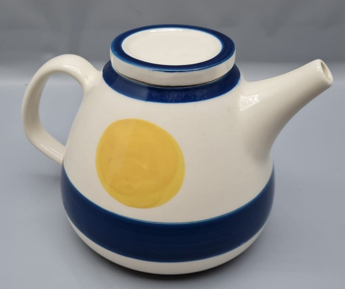 Israeli ceramic kettle made by Lapid, model "Ayalon" (1 of 6)