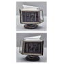 Special and uncommon! A pair of chrome-plated art deco taxi/fire engine lamps