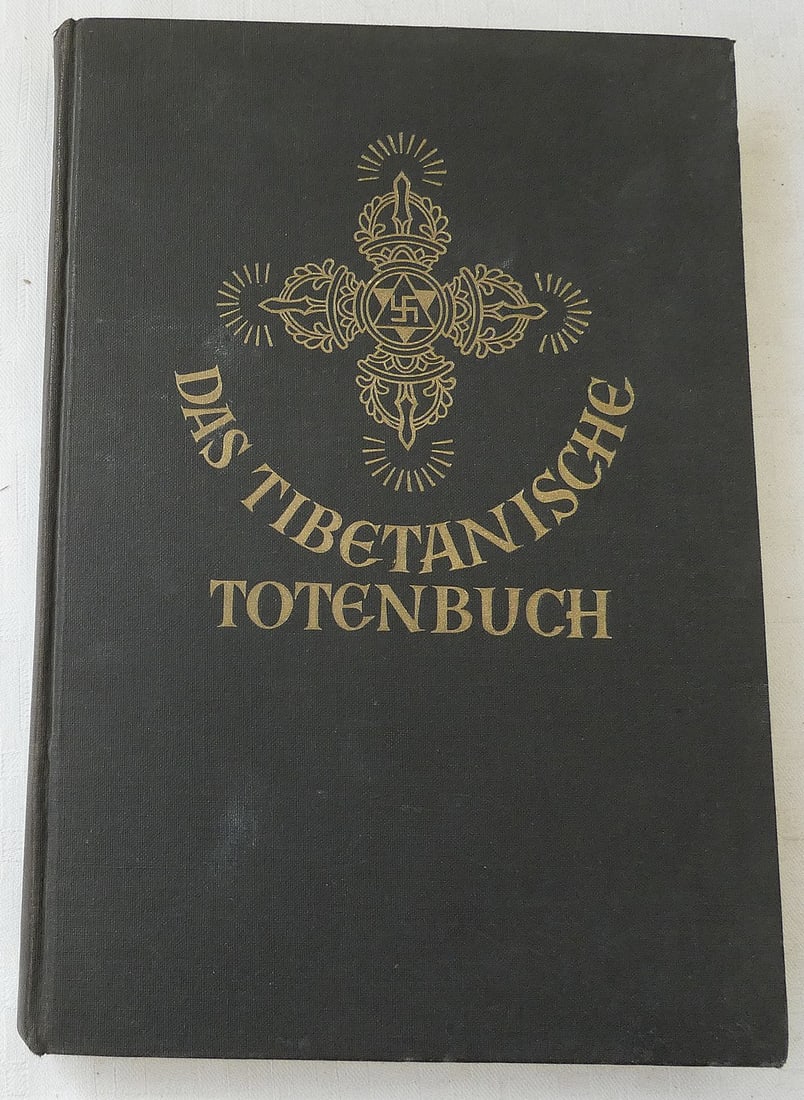 Das tibetanische Totenbuch, ed. W.Y. Evans-Wentz, illustr., 1938, in German (1 of 8)