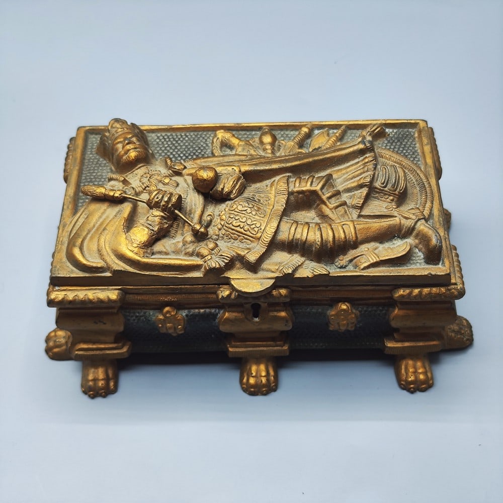 Massive metal jewelry box "Andras II" - King of Hungary (1 of 10)